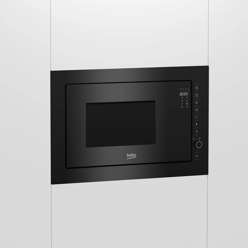 Beko BMGB 25333 BG Integrierte Mikrowelle mit Grill, 25 l, 900 W, Schwarz