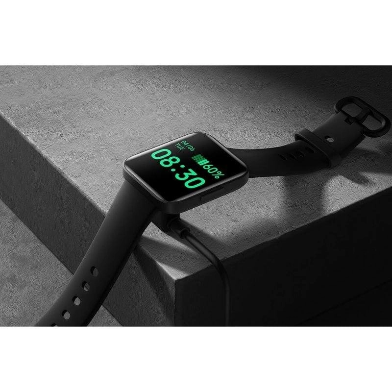 POCO Watch Bluetooth GPS 34mm AMOLED Schwarz 14 Tage Akku 5ATM SpO2 Herzfrequenz