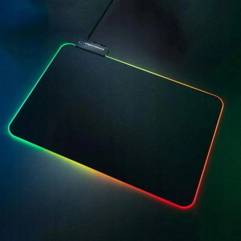 Mauspad Northix EGP105 Gaming RGB 350 mm x 250 mm rutschfest USB
