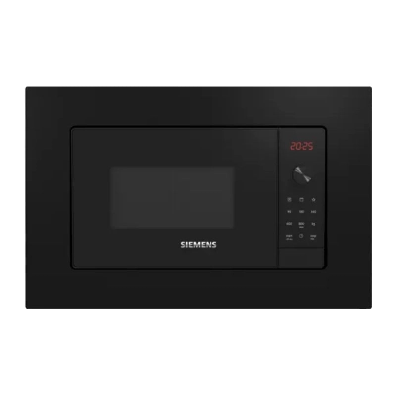 Siemens iQ300 BE623LMB3 Einbau-Mikrowelle mit Grill, 20 l, 800 W, schwarz