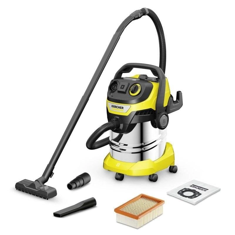 Industriestaubsauger Staubsauger Karcher WD 5 P S V-25/5/22 1100W 25L Edelstahl Nass- und Trockensauger