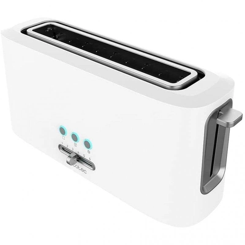 Tostador Cecotec Toast&Taste 10000 Extra White 980W 1 Slot Edelstahl