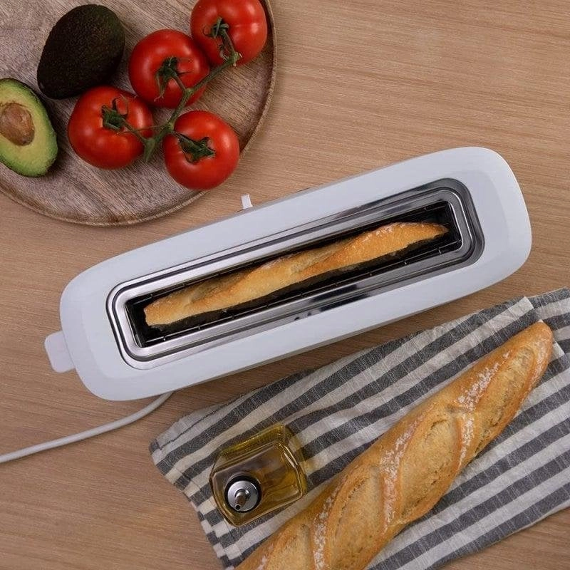Tostador Cecotec Toast&Taste 10000 Extra White 980W 1 Slot Edelstahl