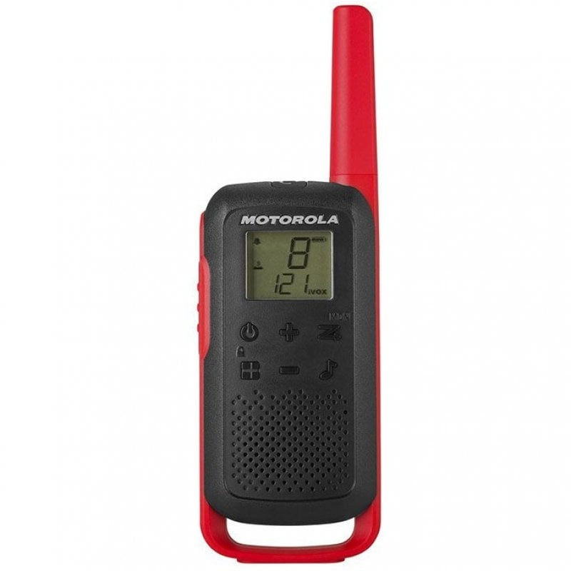 Motorola TLKR T62 Walkie-Talkie, Rot