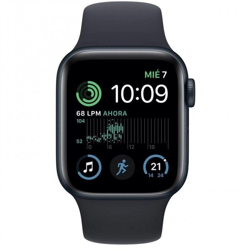 Apple Watch SE GPS NFC 40mm Retina OLED Schwarz Wasserdicht Pulsmesser SOS
