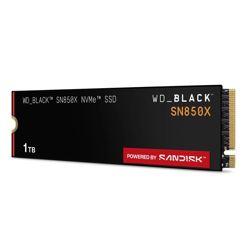 Western Digital Black SN850X M.2 1 TB PCI Express 4.0 NVMe