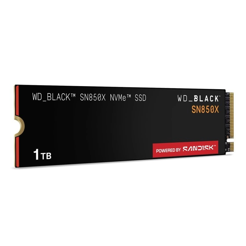 Western Digital Black SN850X M.2 1 TB PCI Express 4.0 NVMe