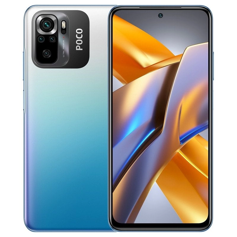 POCO M5s 16,3 cm (6.43") Dual-SIM Android 12 4G USB Typ-C 4 GB 64 GB 5000 mAh Blau