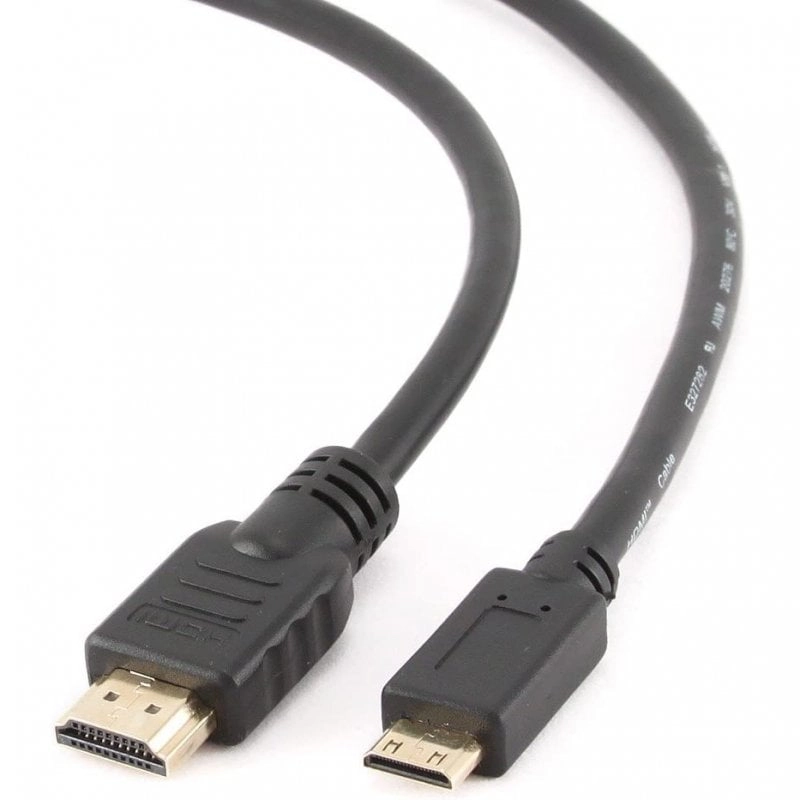 Gembird HDMI 2.0 auf Mini HDMI Kabel, Stecker/Stecker, 3 m, Schwarz