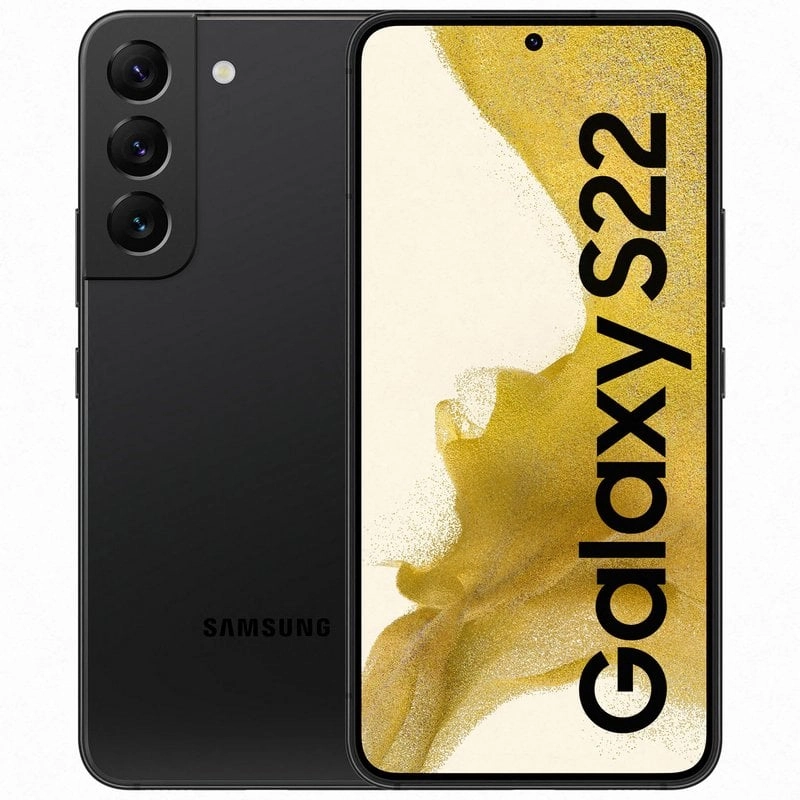 Samsung Galaxy S22 SM-S901B 15,5 cm (6.1") Dual-SIM Android 12 5G USB Typ-C 8 GB 128 GB 3700 mAh Schwarz