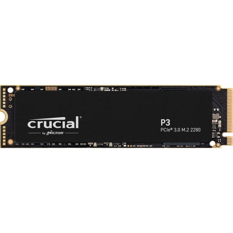 Crucial P3 500 GB SSD M.2 2280 3D NAND NVMe PCIe 3.0