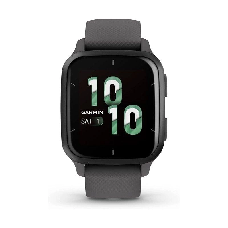 Garmin Venu Sq 2 GPS Bluetooth ANT+ 40mm AMOLED Grau Shadow Gray 5ATM SpO2 Pulsmesser Schlafmonitor
