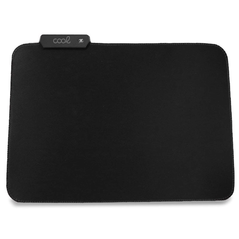 Cooles schwarzes RGB-Gaming-Mauspad