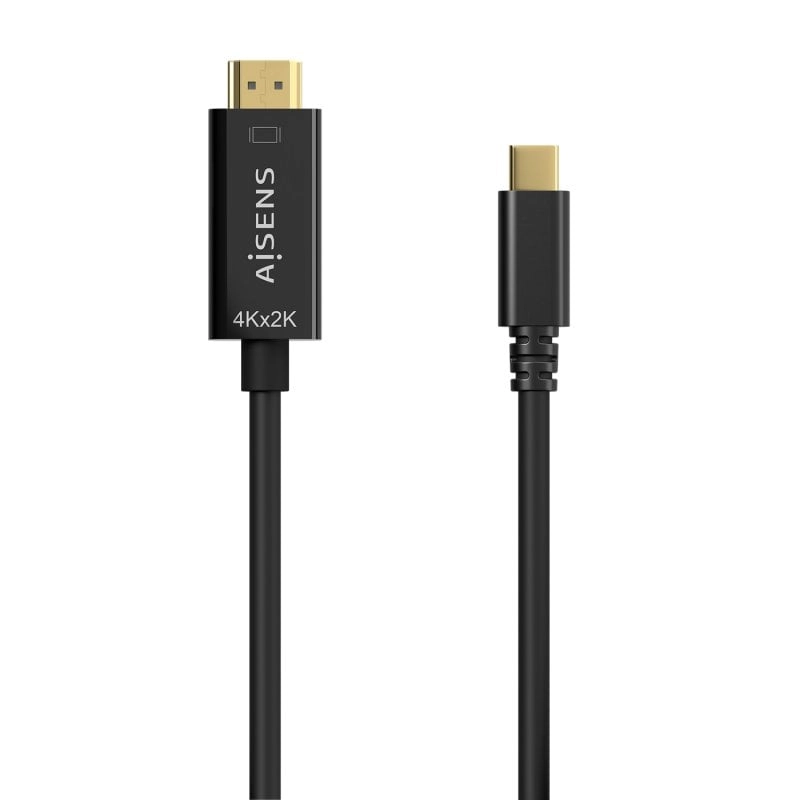 AISENS A109-0624 Videokabel-Adapter 1,8 m USB Typ-C HDMI Typ A (Standard) Schwarz