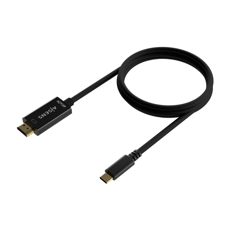 AISENS A109-0624 Videokabel-Adapter 1,8 m USB Typ-C HDMI Typ A (Standard) Schwarz