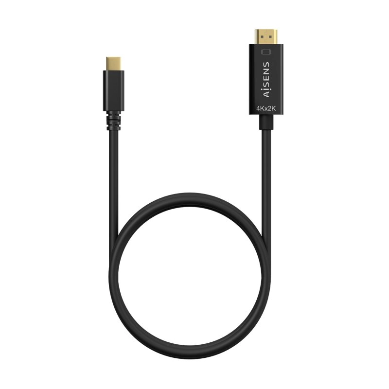 AISENS A109-0624 Videokabel-Adapter 1,8 m USB Typ-C HDMI Typ A (Standard) Schwarz