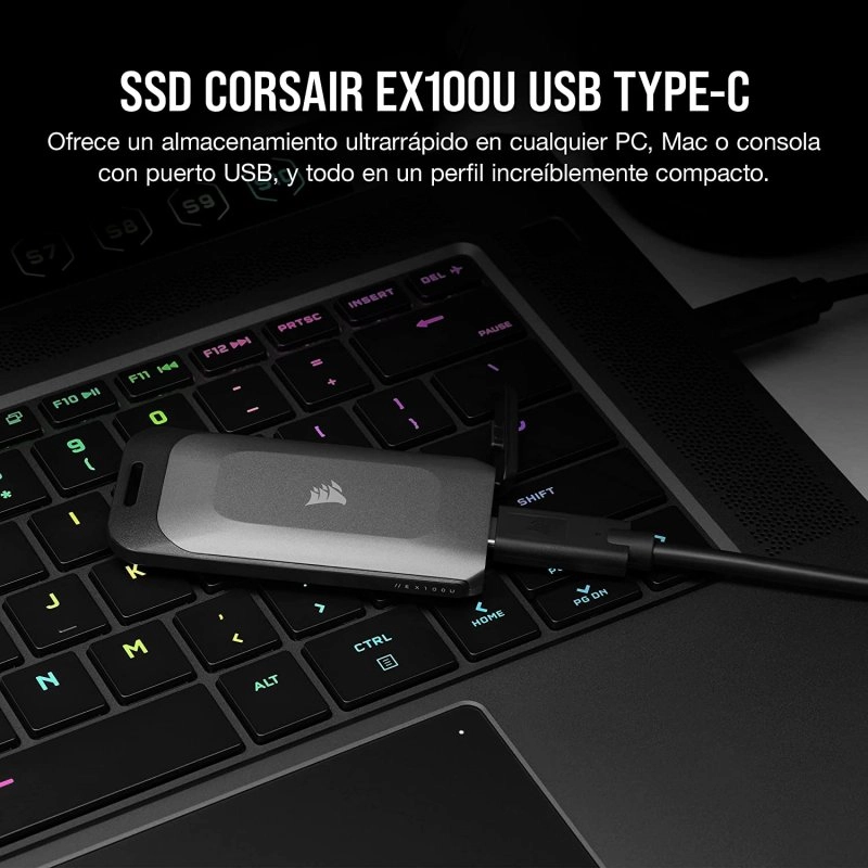Corsair EX100U Tragbare externe Festplatte SSD 1 TB USB-C