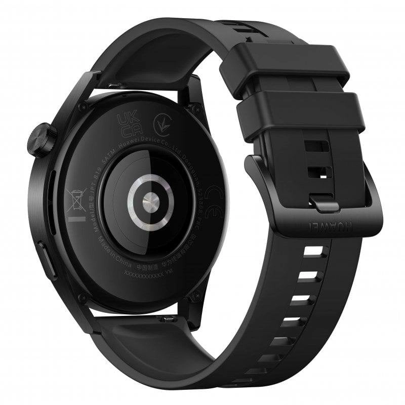 Huawei Watch GT 3 Bluetooth GPS NFC 46mm AMOLED Schwarz Wasserdicht 5ATM SpO2 Puls Schlaf