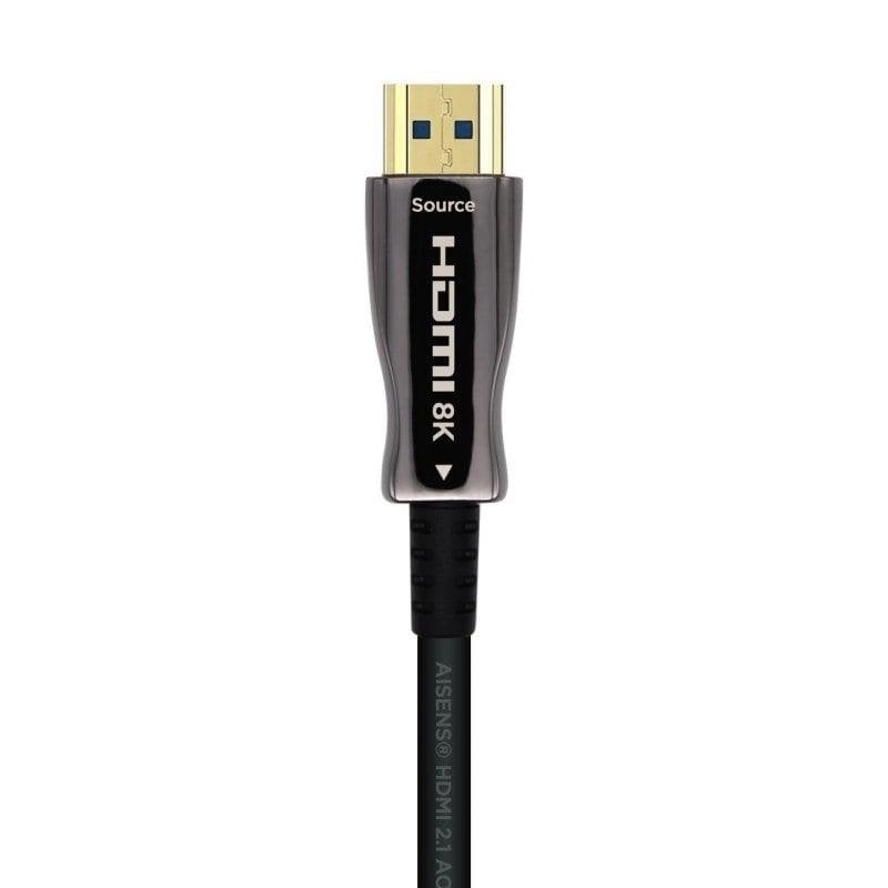 Aisens AOC Ultra High Speed HDMI v2.1 Kabel mit Ethernet 8K Stecker/Stecker 40m Schwarz
