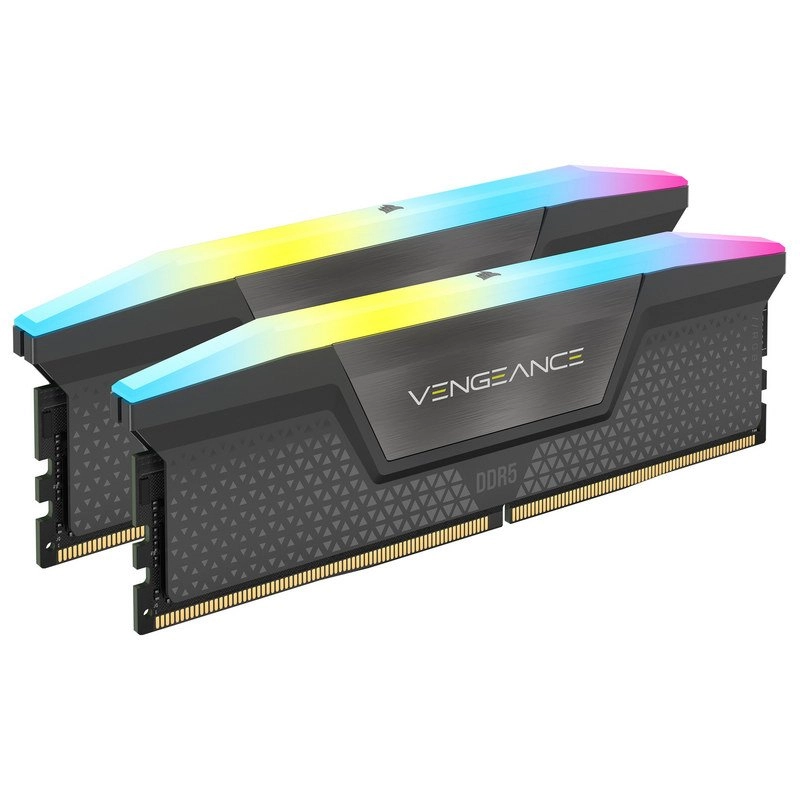 Corsair Vengeance RGB DDR5 5200 MHz 64 GB 2 x 32 GB CL40 Dual AMD EXPO und Intel XMP Speicher