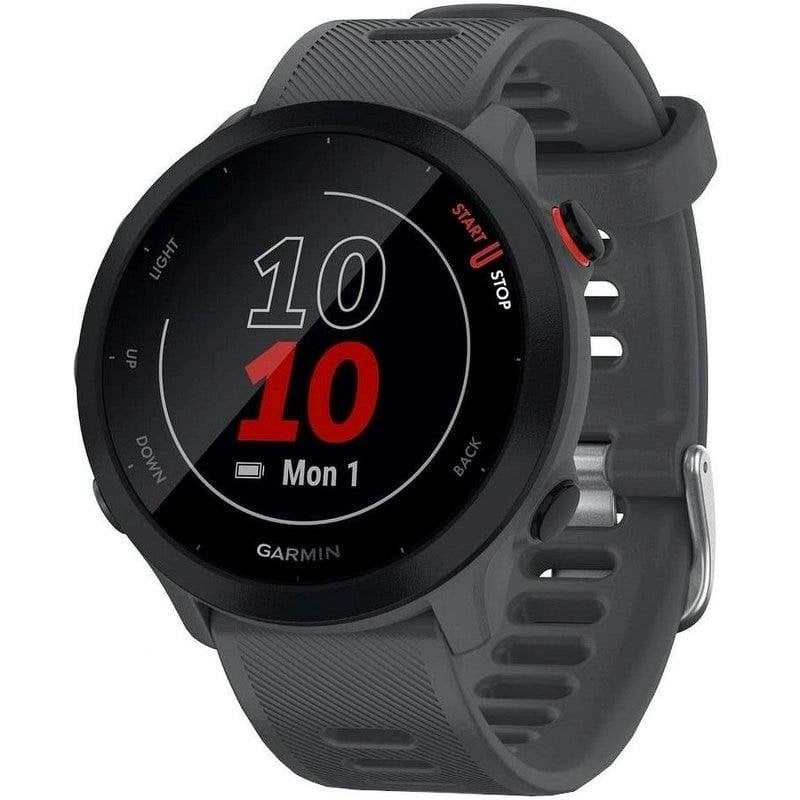 Garmin Forerunner 55 GPS 42mm MIP Grau Herzfrequenzmonitor 5ATM Wasserdicht