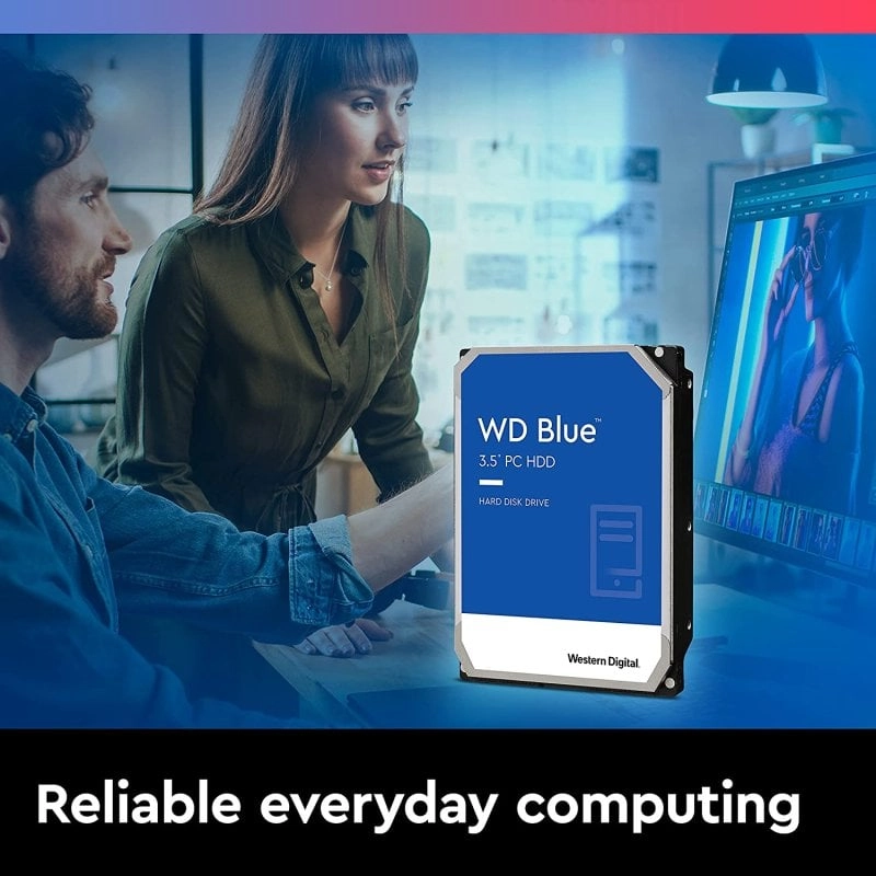 Western Digital Blue Interne Festplatte 3 TB 5400 RPM 256 MB 3.5" SATA