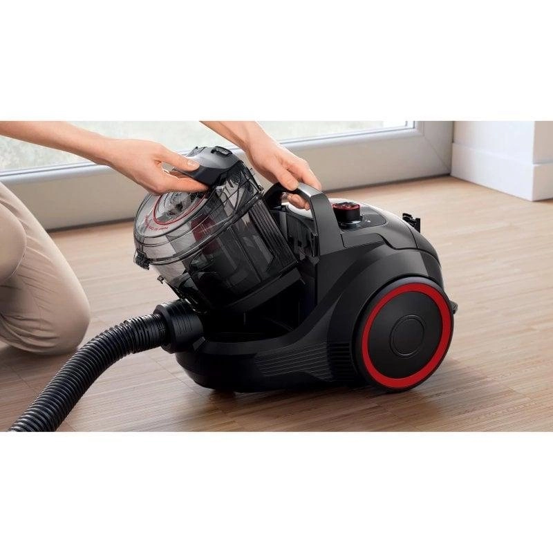 Beutelloser Staubsauger Bosch Serie 4 BGC21POW1 750W HEPA 2L Turbo-Bürste Allergiker