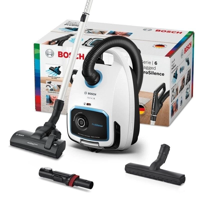 Staubsauger mit Beutel Bosch Serie 6 ProSilence BGB6SIL1 700W HEPA 4L für Allergiker