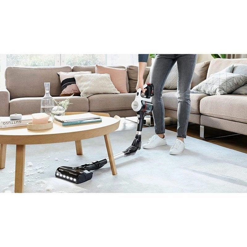 Akku Staubsauger Bosch Unlimited 7 BBS711W 18V 40 Minuten Tierhaare 0,3L