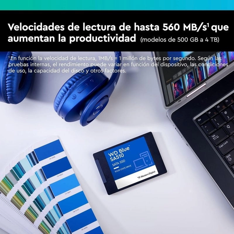WD Blue SA510 2,5 Zoll 250 GB SSD SATA 3