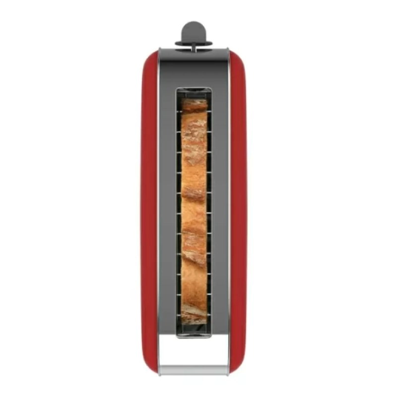 Taurus Vintage Einzel-Langschlitz-Toaster, 850 W, Rot