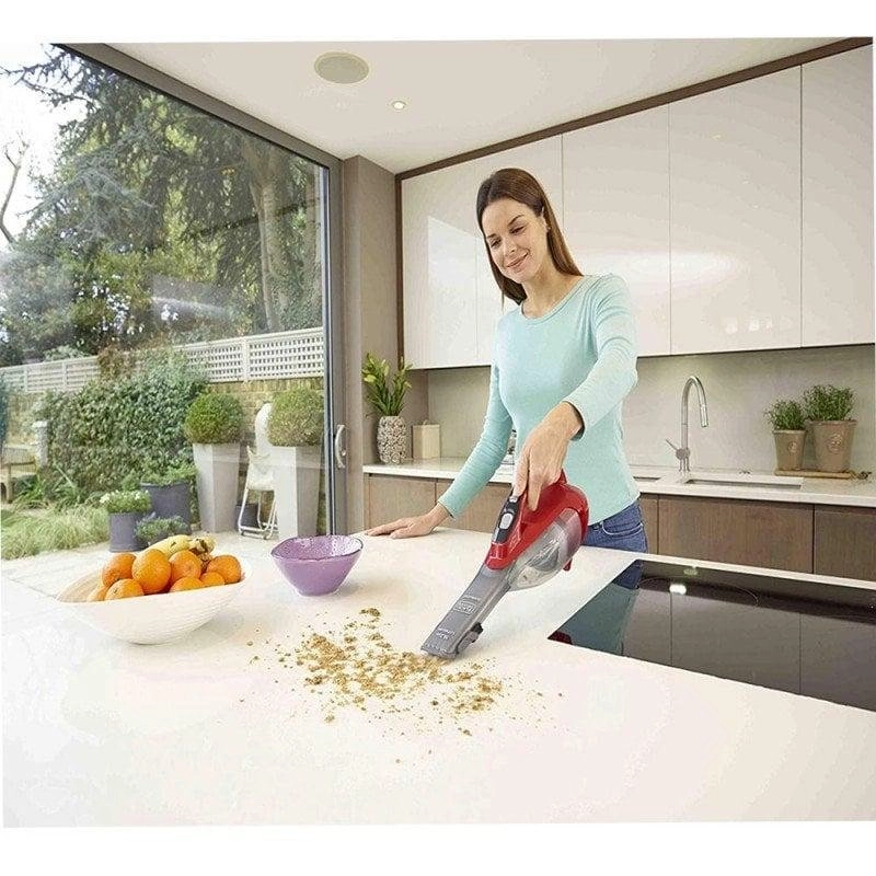 Handstaubsauger Black & Decker DVA315J 15AW 10min beutellos 0,5L ultraleicht