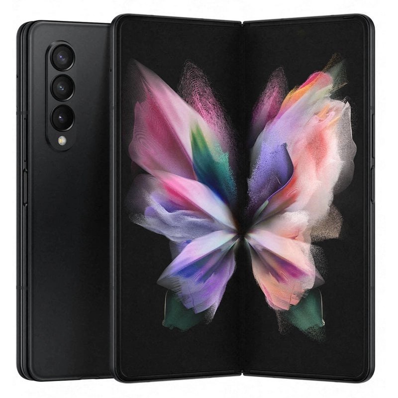 Samsung Galaxy Z Fold3 5G SM-F926B 19,3 cm (7.6") Dual-SIM Android 11 USB Typ-C 12 GB 512 GB 4400 mAh Schwarz