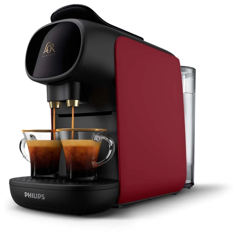 Philips L'OR Barista Sublime Kapsel-Kaffeemaschine, rot