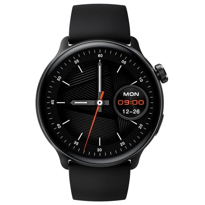 Mibro Watch Lite2 Bluetooth 44.7mm AMOLED Schwarz und Braun SpO2 Puls Schlaftracker 2ATM