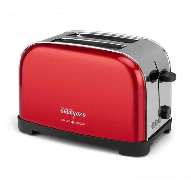 Orbegozo TOV 5200 2-Scheiben-Toaster, 850 W, rot