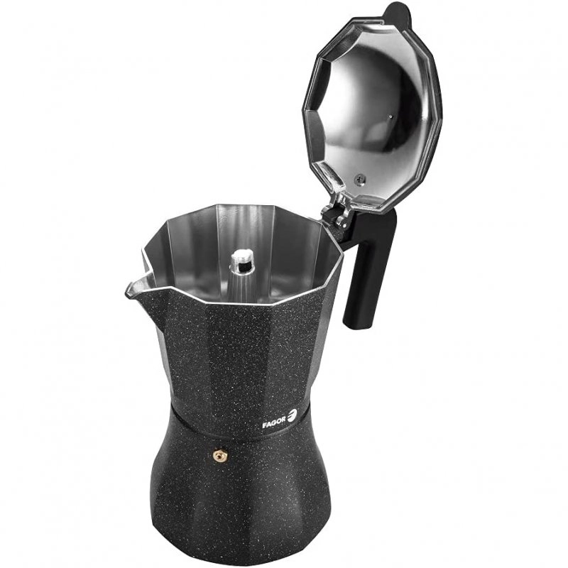 Fagor Tiramisu Italienische Kaffeemaschine 9 Tassen Aluminium