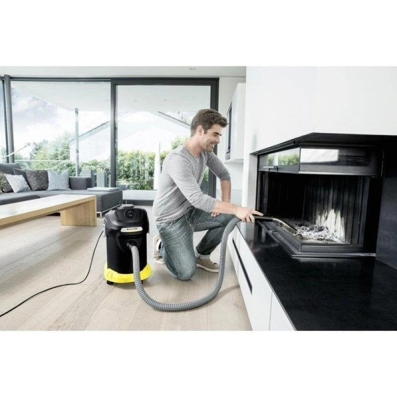 Aschesauger Staubsauger Karcher AD 4 Premium 600W 17L Metallfilter ReBoost