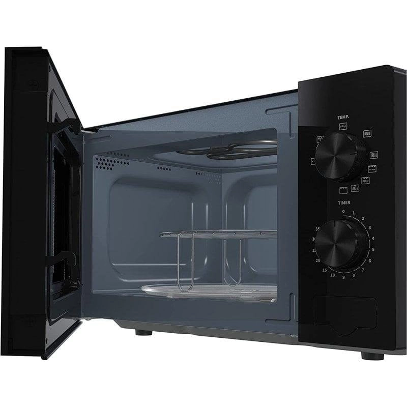 Hisense H20MOBP1G Mikrowelle mit Grill, 20 l, 700 W, Schwarz