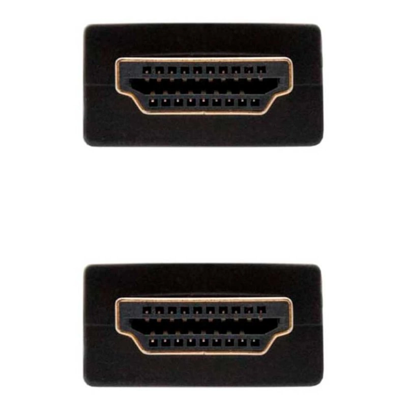 Nanocable High Speed HDMI 1.4 Kabel HEC Audio Video mit Ethernet 1,8 m Schwarz