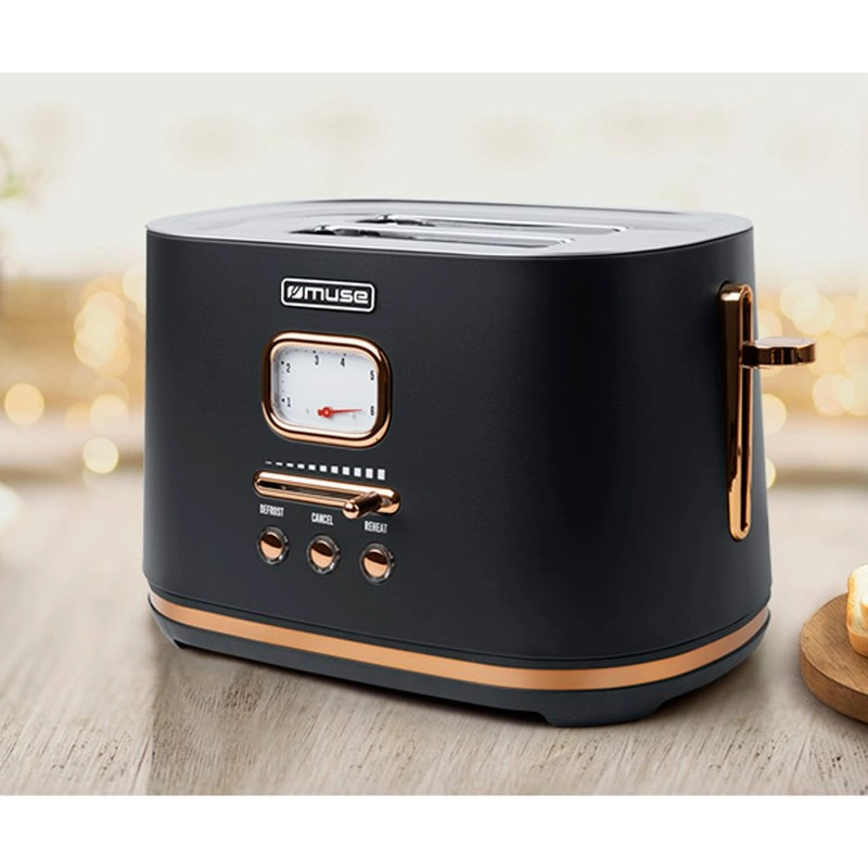 Muse MS-130 BC 2-Scheiben-Toaster 1000W schwarz