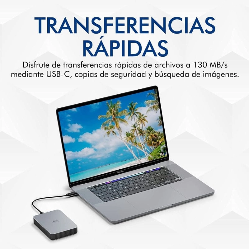 LaCie Mobile Drive 2022 2,5 Zoll, 2 TB, USB-C