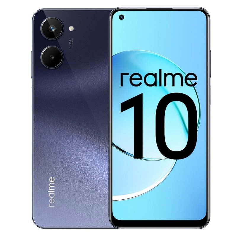 Realme 10 AMOLED FHD+ 8/128 GB Schwarz