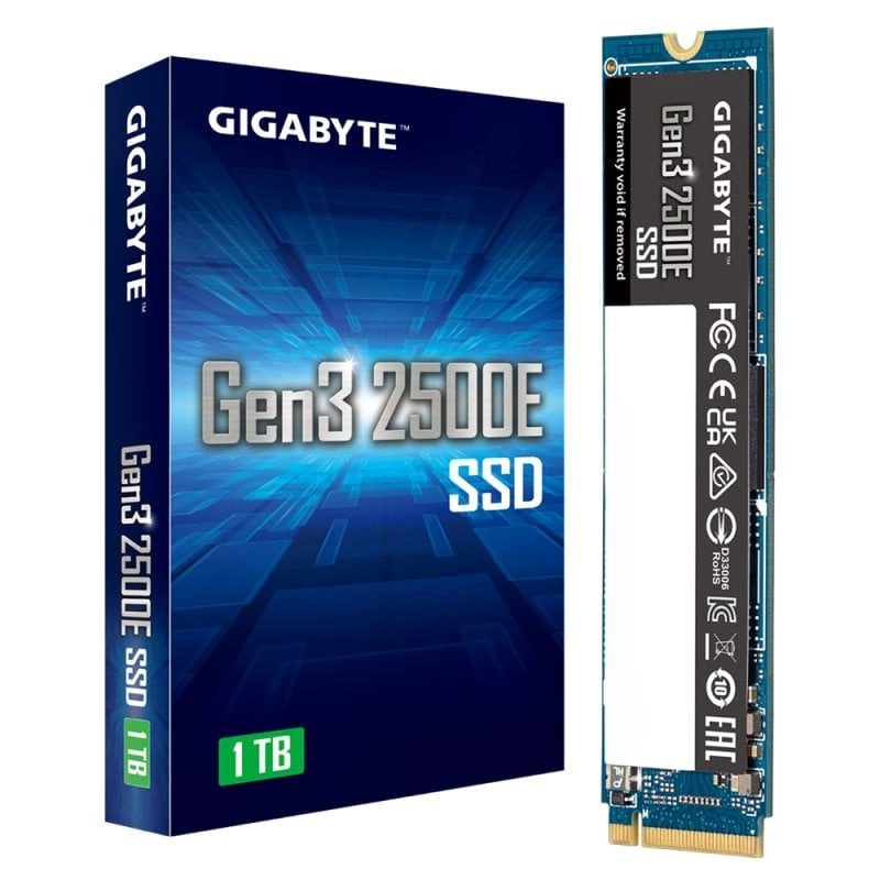 Gigabyte Gen3 2500E SSD 1 TB PCIe 3.0x4 NVMe 1.3