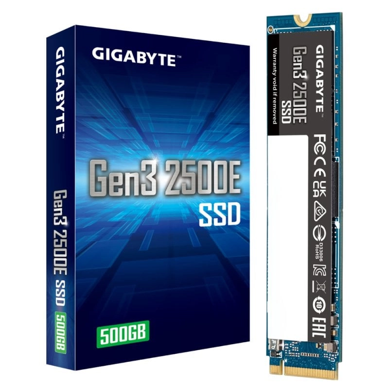 Gigabyte Gen3 2500E SSD 500 GB PCIe 3.0x4 NVMe 1.3