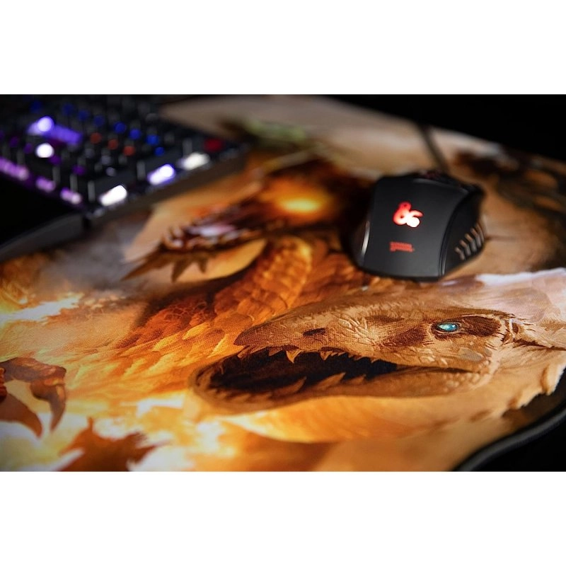 Konix XXL Gaming Mauspad Dungeons and Dragons Tiamat 90x47cm