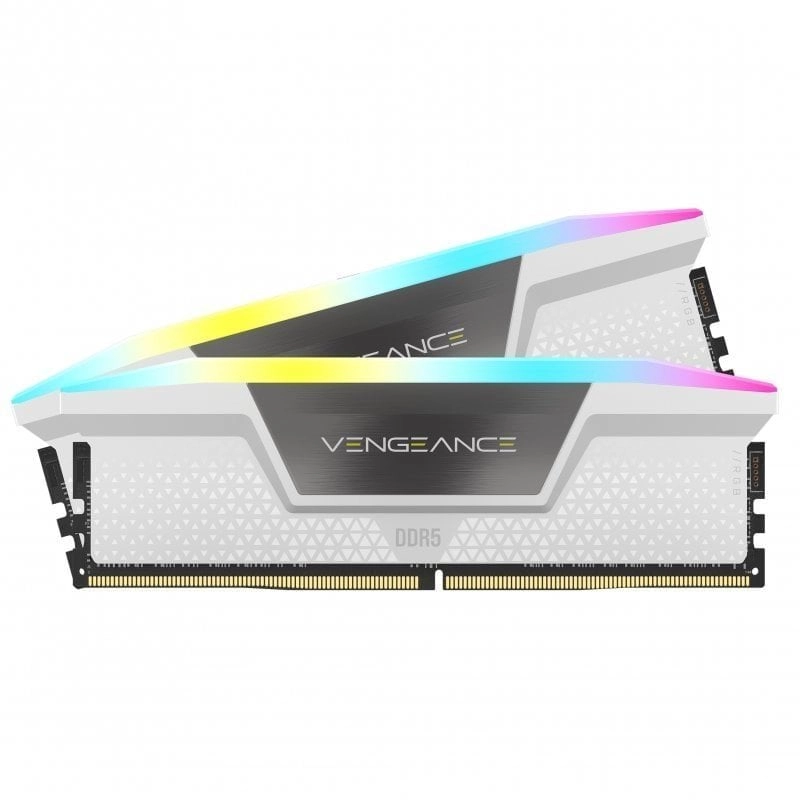 Corsair Vengeance RGB Weiß DDR5 5200 MHz 64 GB 2 x 32 GB CL40
