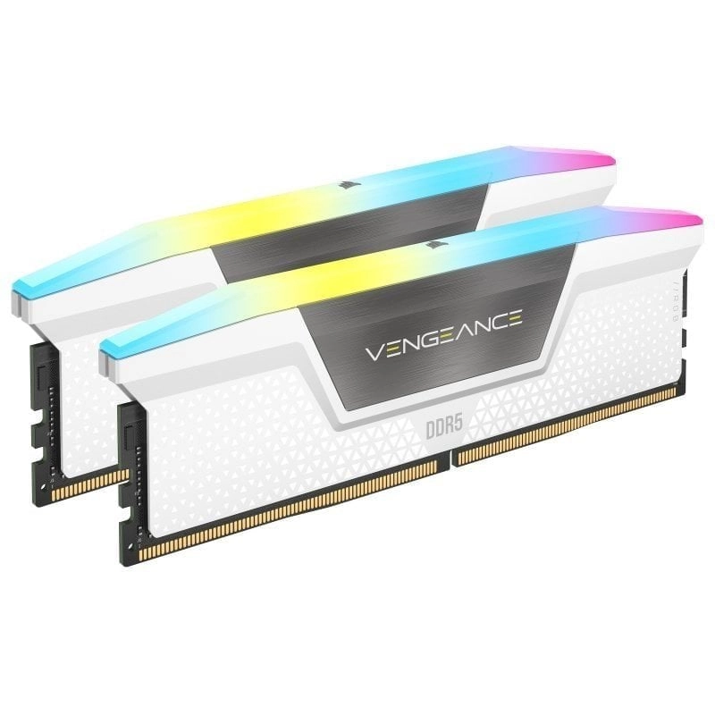 Corsair Vengeance RGB Weiß DDR5 5200 MHz 64 GB 2 x 32 GB CL40