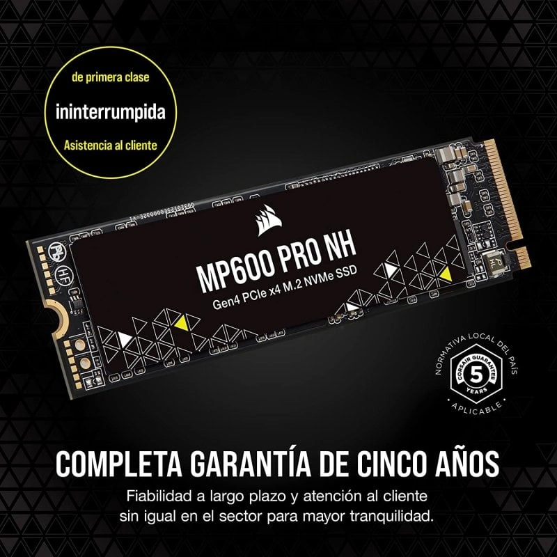 Corsair MP600 PRO NH 8 TB SSD PCIe Gen4 x4 NVMe M.2 TLC NAND