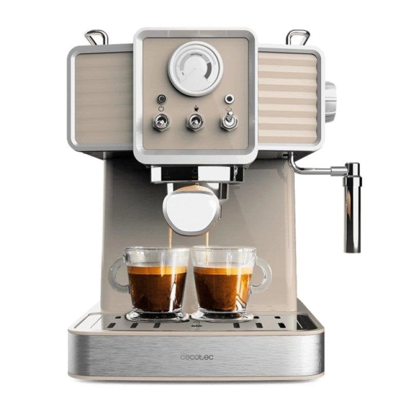 Kaffeemaschine Espresso Cecotec Power Espresso 20 Tradizionale 1,5 L 20 bar mit Dampfdüse und Manometer